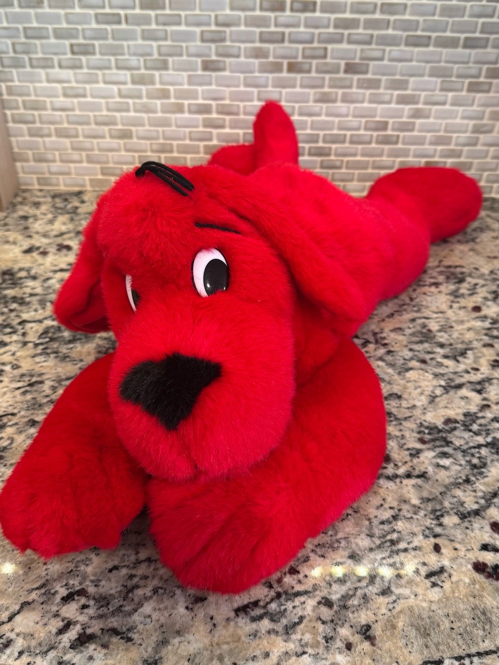 Clifford The Big Red Dog Plush Scholastic 1997